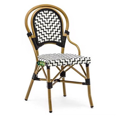 Kerusi Makan Bistro 2019 Rotan Anyaman Plastik PE