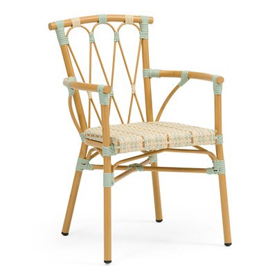 Kerusi Kafe Bistro Perancis Paris