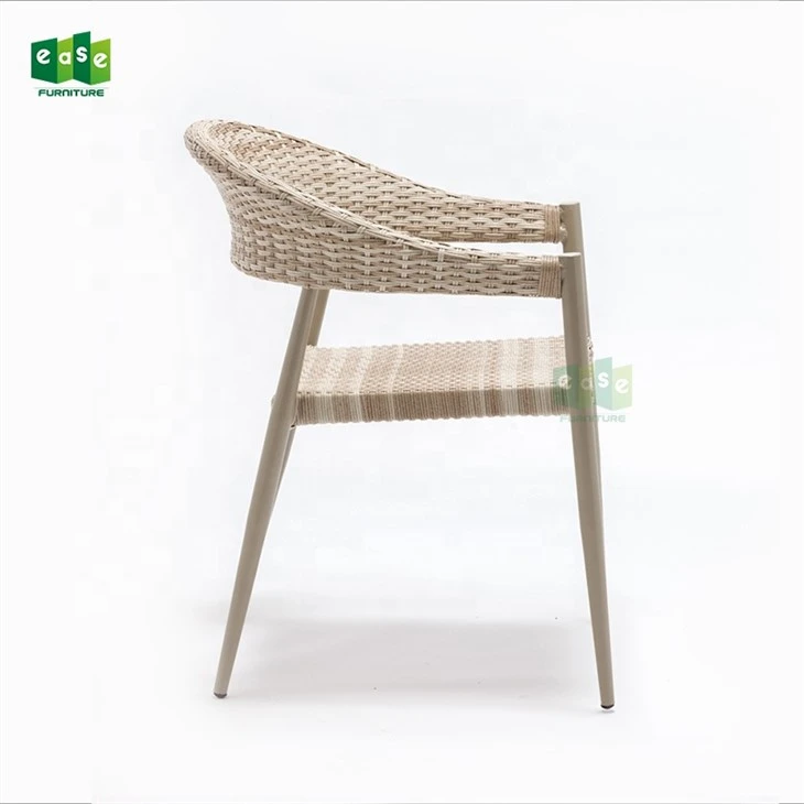 Aluminum Rattan Woven Chair Paris Modern Design high quality